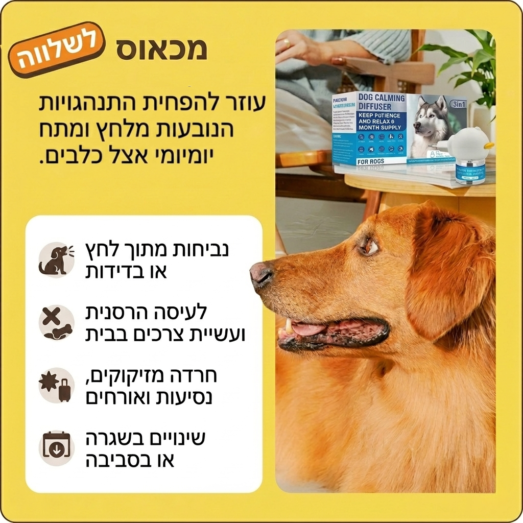 מפיץ פרומונים לכלבים